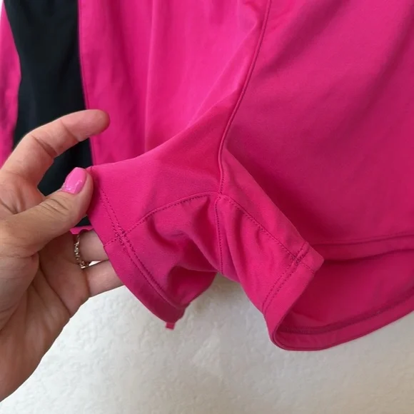 Nike Drifit Infiknit Training Running Short Pink and Black size Large - Picture 5 of 11